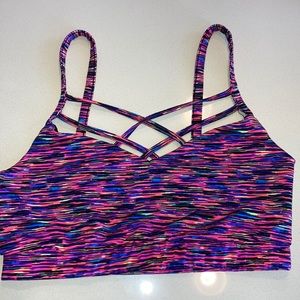 🌼Multicolored light support sports bra🌼